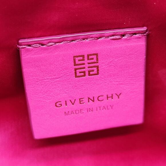 Givenchy "Voyou Party" Shoulder Bag in Neon Pink $1400 - Picture 11 of 12